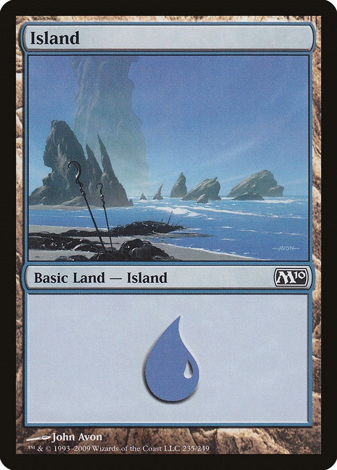 Image for Island (235) (235) (Magic 2010 (M10)) (M10) - Magic: The Gathering