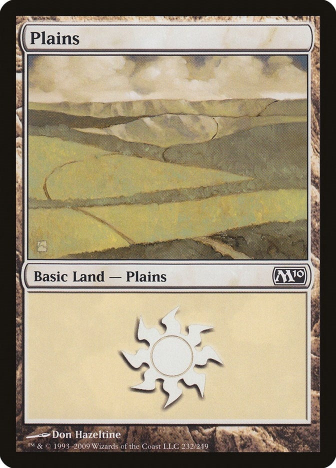 Image for Plains (232) (232) (Magic 2010 (M10)) (M10) - Magic: The Gathering