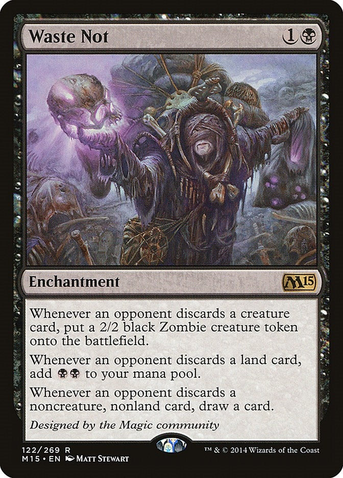 Image for Waste Not (122) (Magic 2015 (M15)) - Magic: The Gathering