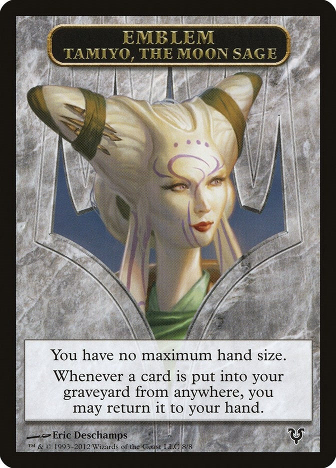 Emblem - Tamiyo, the Moon Sage (8) (Avacyn Restored)
