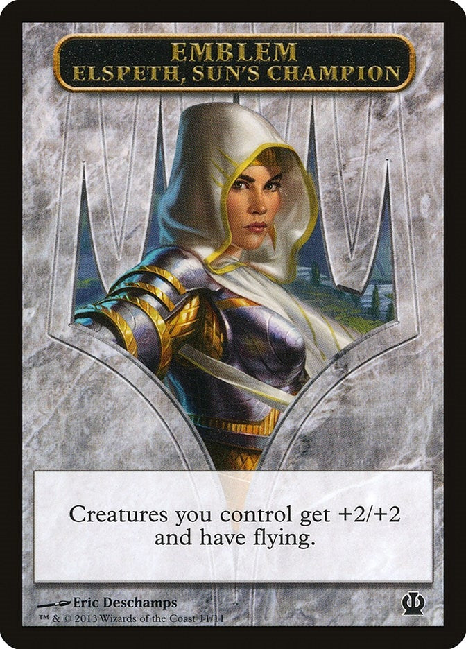 Emblem - Elspeth, Sun's Champion (11) (Theros)