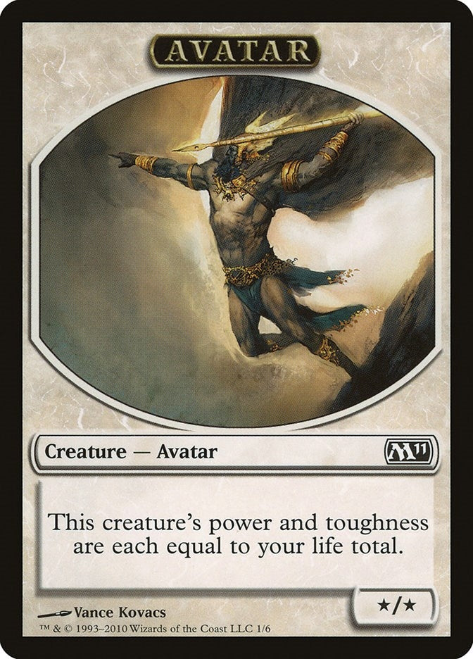 Avatar Token (1) (Magic 2011 (M11))