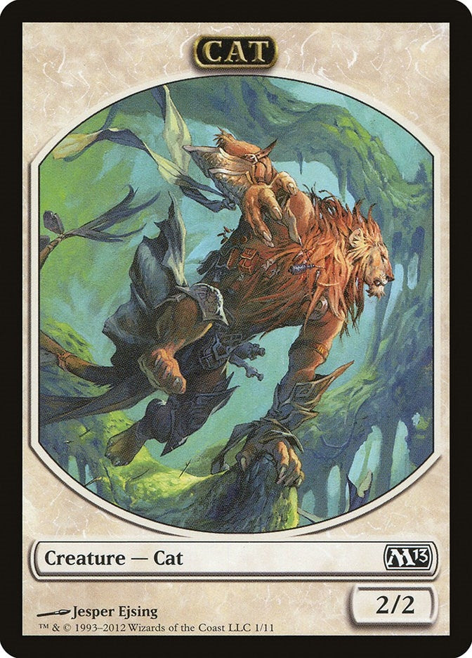 Cat Token (1) (Magic 2013 (M13))
