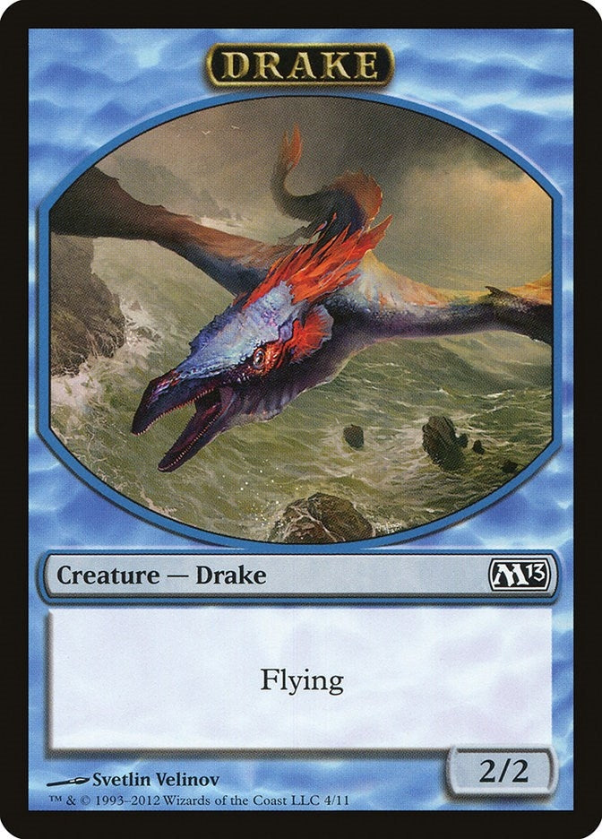 Image for Drake Token (4) (Magic 2013 (M13)) (M13) - Magic: The Gathering