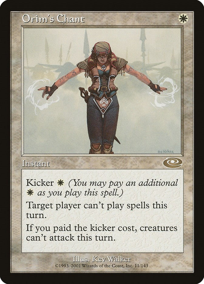 Image for Orim's Chant (11) (Planeshift) - Magic: The Gathering
