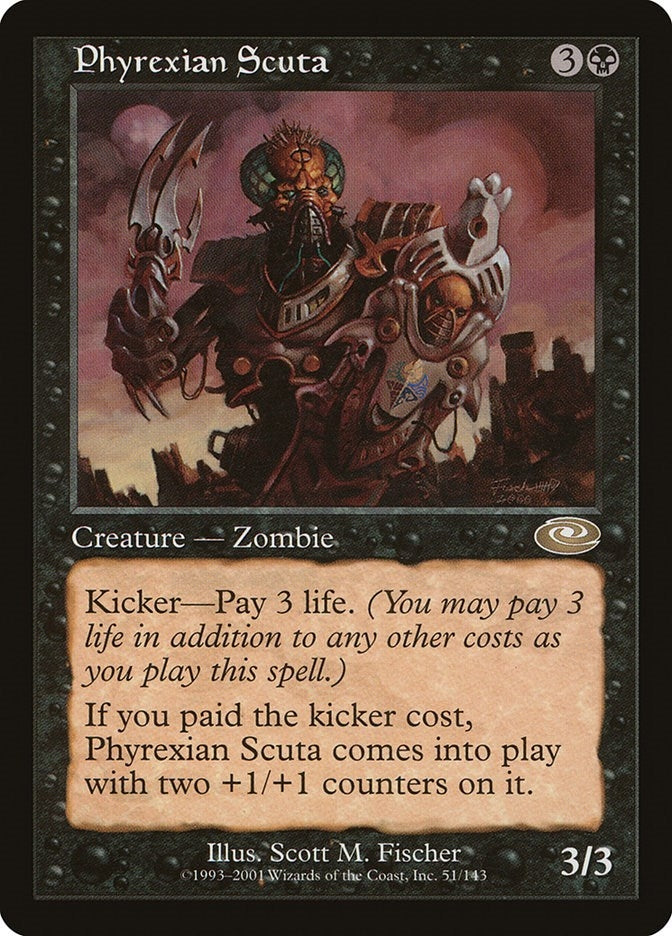 Image for Phyrexian Scuta (51) (Planeshift) - Magic: The Gathering