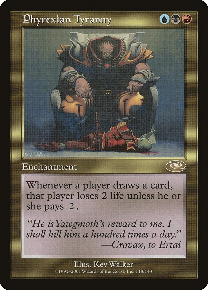 Image for Phyrexian Tyranny (118) (Planeshift) - Magic: The Gathering
