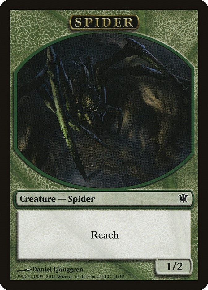 Image for Spider Token (11) (Innistrad) - Magic: The Gathering