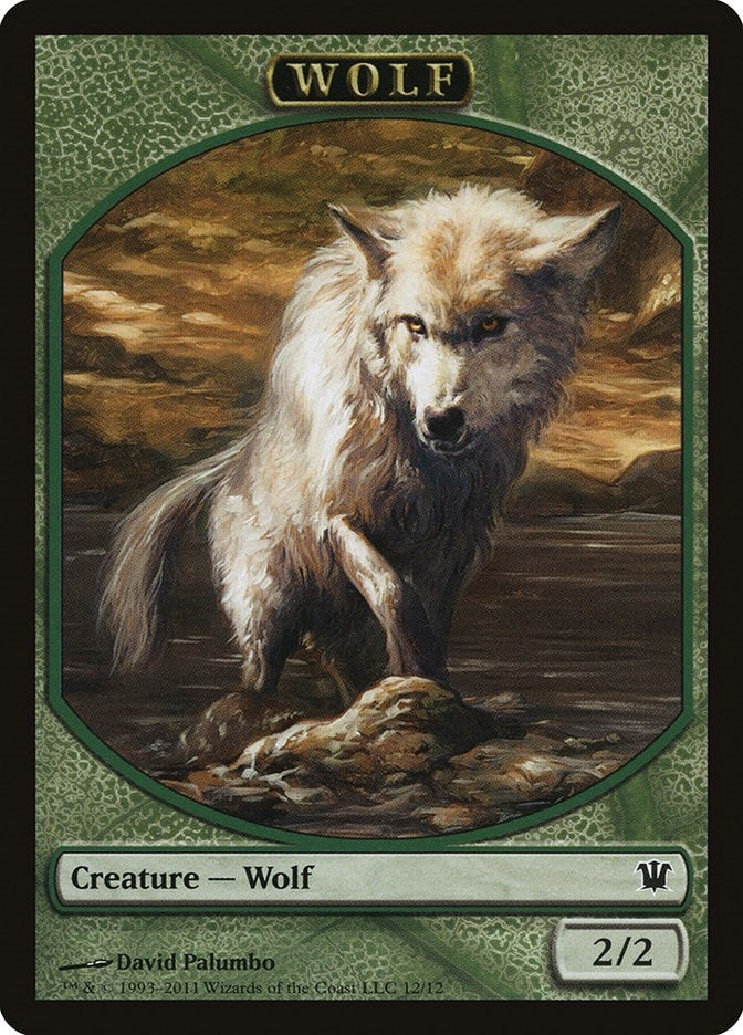 Image for Wolf Token (12) (12) (Innistrad) - Magic: The Gathering