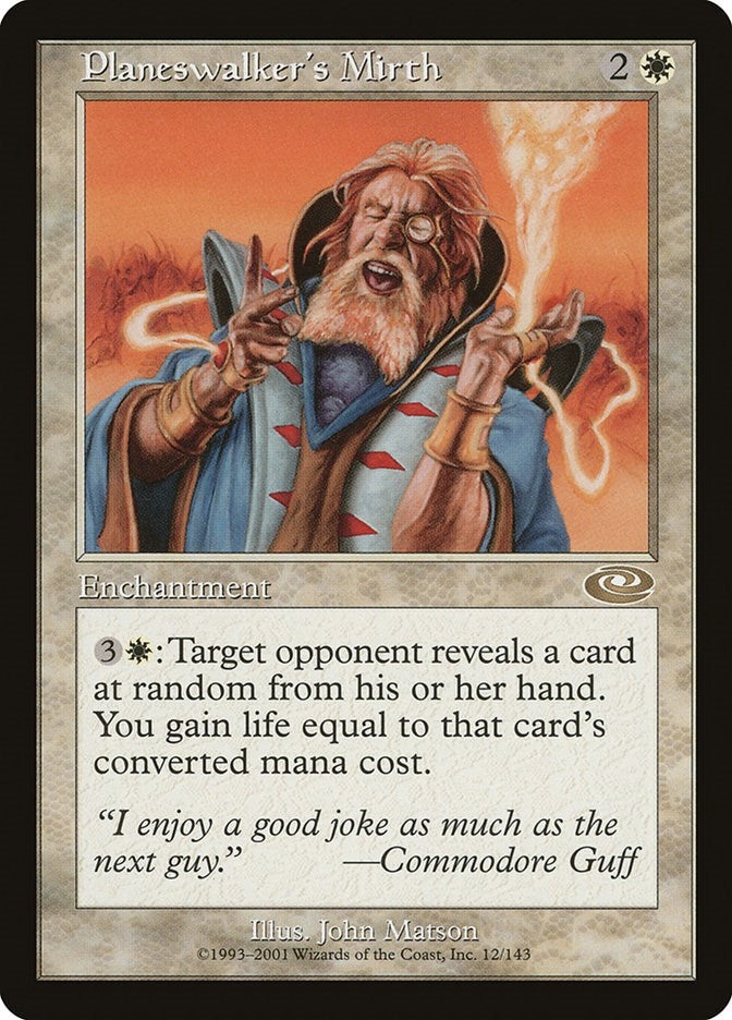 Image for Planeswalker's Mirth (12) (Planeshift) - Magic: The Gathering
