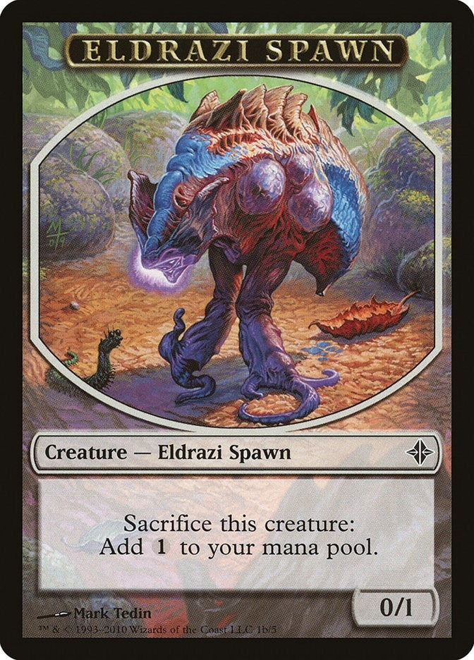 Image for Eldrazi Spawn Token (1b) (1b) (Rise of the Eldrazi) - Magic: The Gathering
