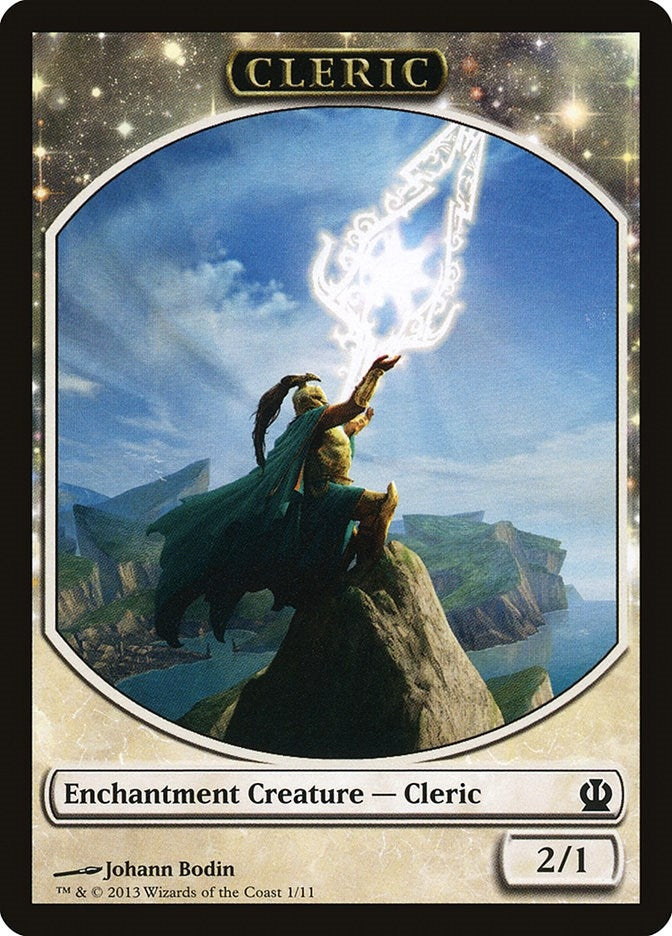 Image for Cleric Token (1) (Theros) - Magic: The Gathering