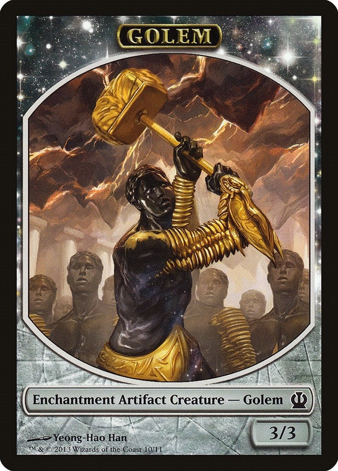 Image for Golem Token (10) (Theros) - Magic: The Gathering