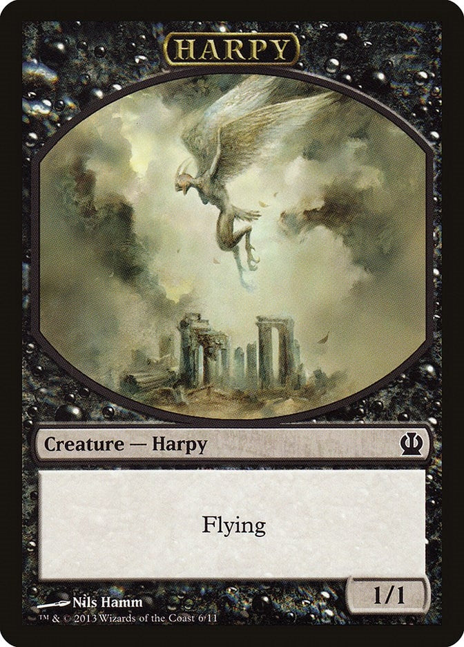 Image for Harpy Token (6) (Theros) - Magic: The Gathering