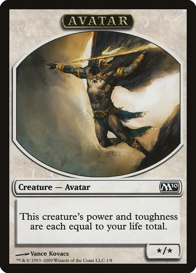 Image for Avatar Token (1) (Magic 2010 (M10)) (M10) - Magic: The Gathering