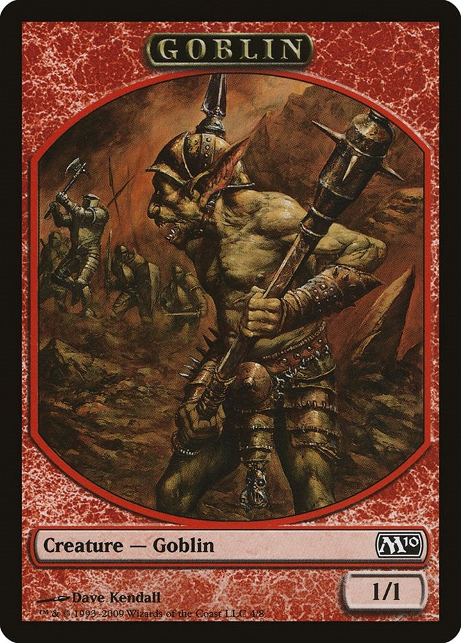 Image for Goblin Token (4) (Magic 2010 (M10)) (M10) - Magic: The Gathering