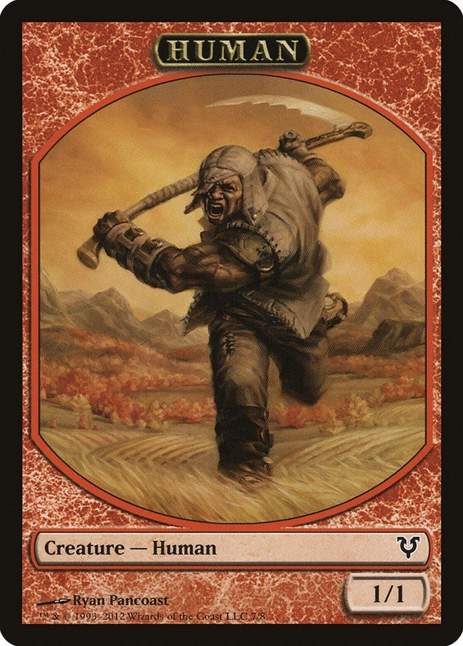 Image for Human Token (7) (7) (Avacyn Restored) - Magic: The Gathering