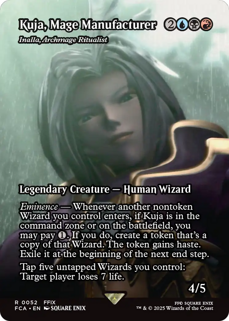 Kuja, Mage Manufacturer - Inalla, Archmage Ritualist (Showcase) (52) (FCA)