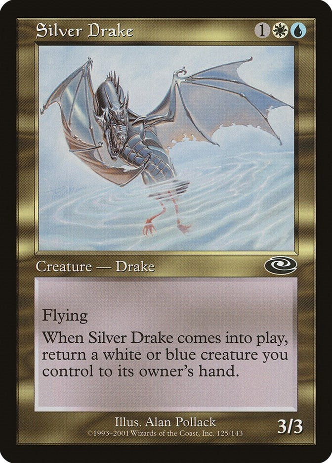 Image for Silver Drake (125) (Planeshift) - Magic: The Gathering