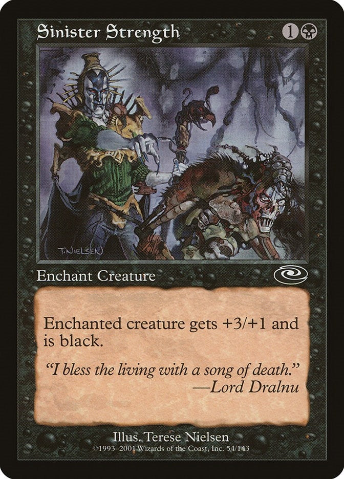 Image for Sinister Strength (54) (Planeshift) - Magic: The Gathering