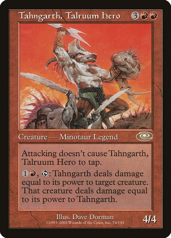 Image for Tahngarth, Talruum Hero (74) (Planeshift) - Magic: The Gathering