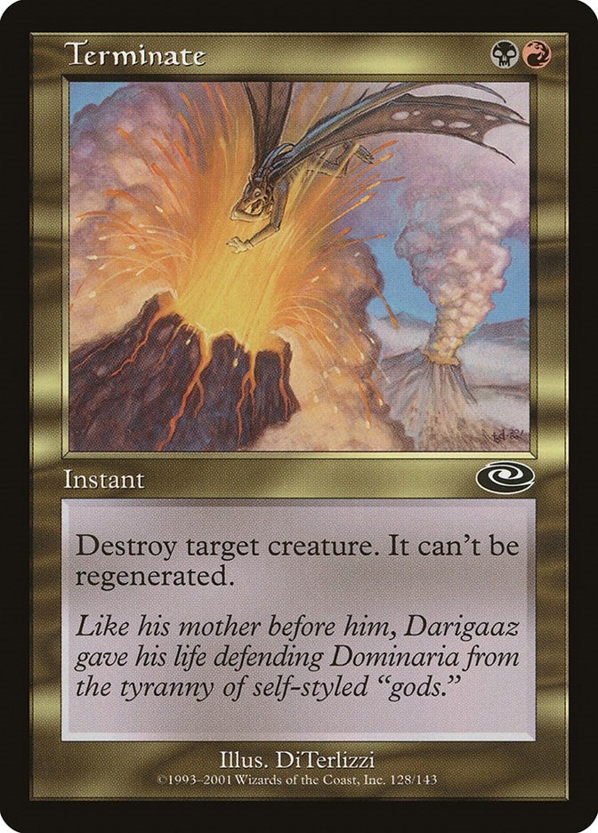 Image for Terminate (128) (Planeshift) - Magic: The Gathering