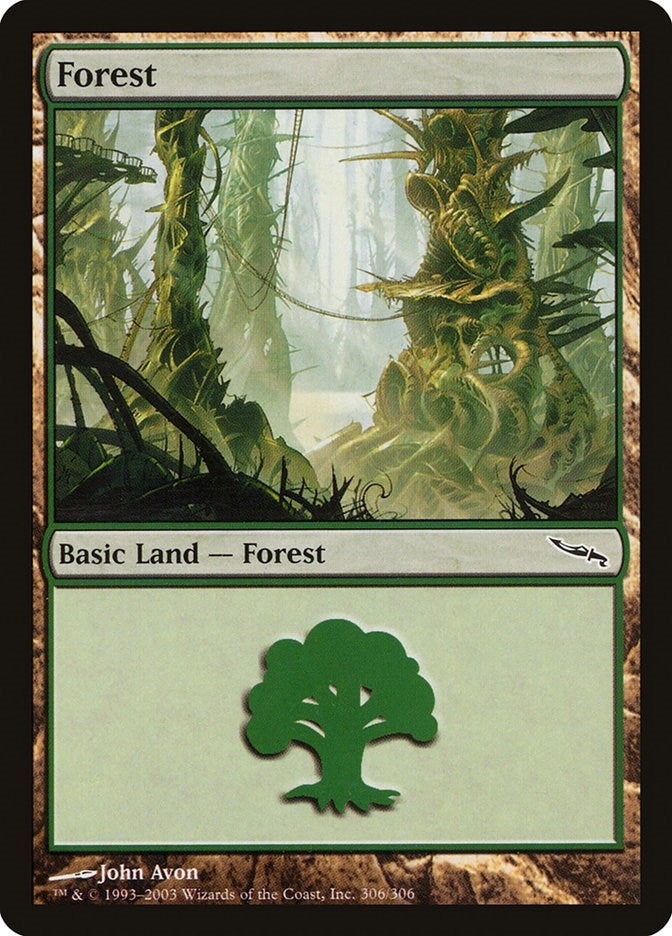 Image for Forest (306) (306) (Mirrodin) - Magic: The Gathering
