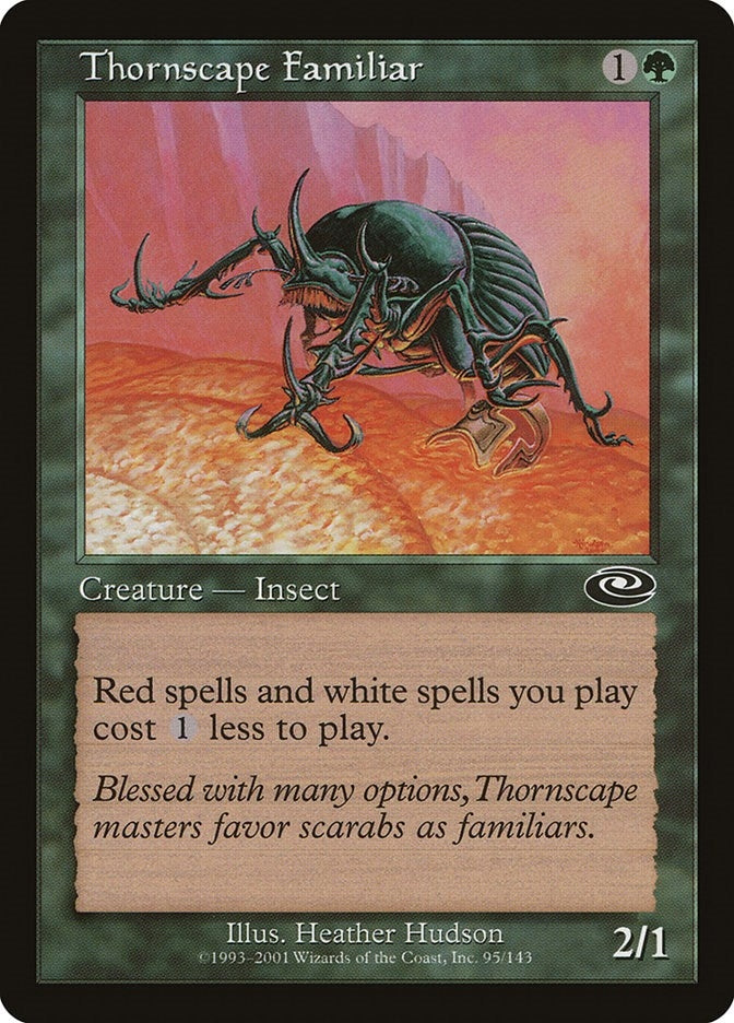 Image for Thornscape Familiar (95) (Planeshift) - Magic: The Gathering