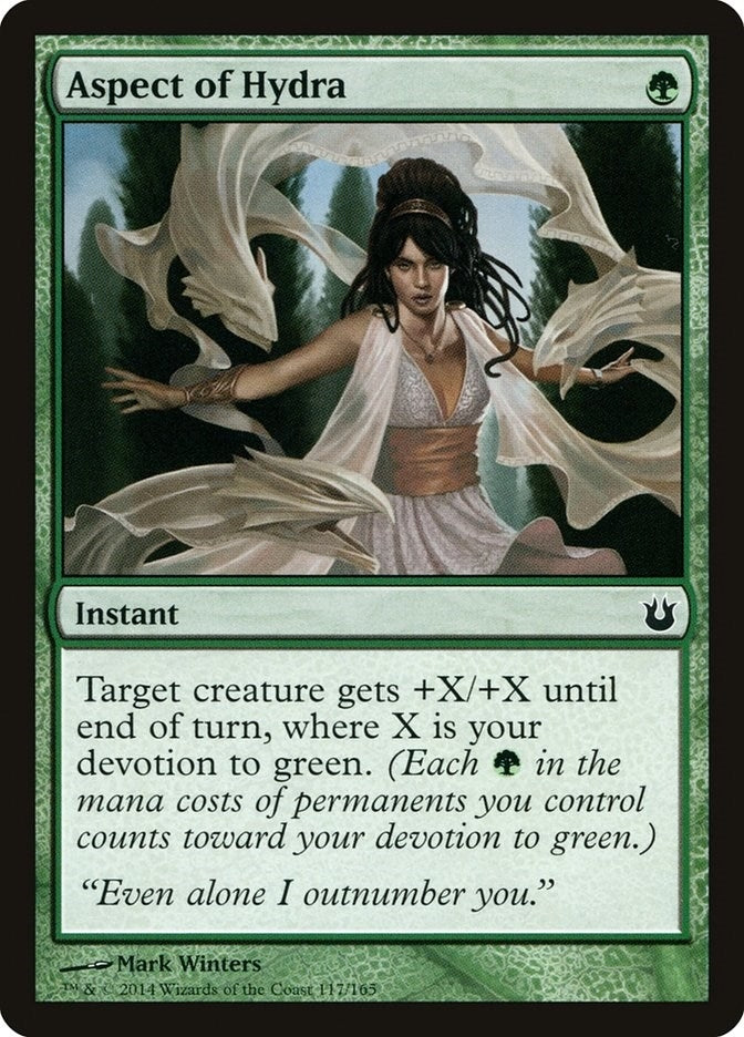 Image for Aspect of Hydra (117) (Born of the Gods) (BNG) - Magic: The Gathering
