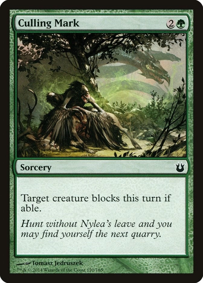 Image for Culling Mark (120) (Born of the Gods) (BNG) - Magic: The Gathering
