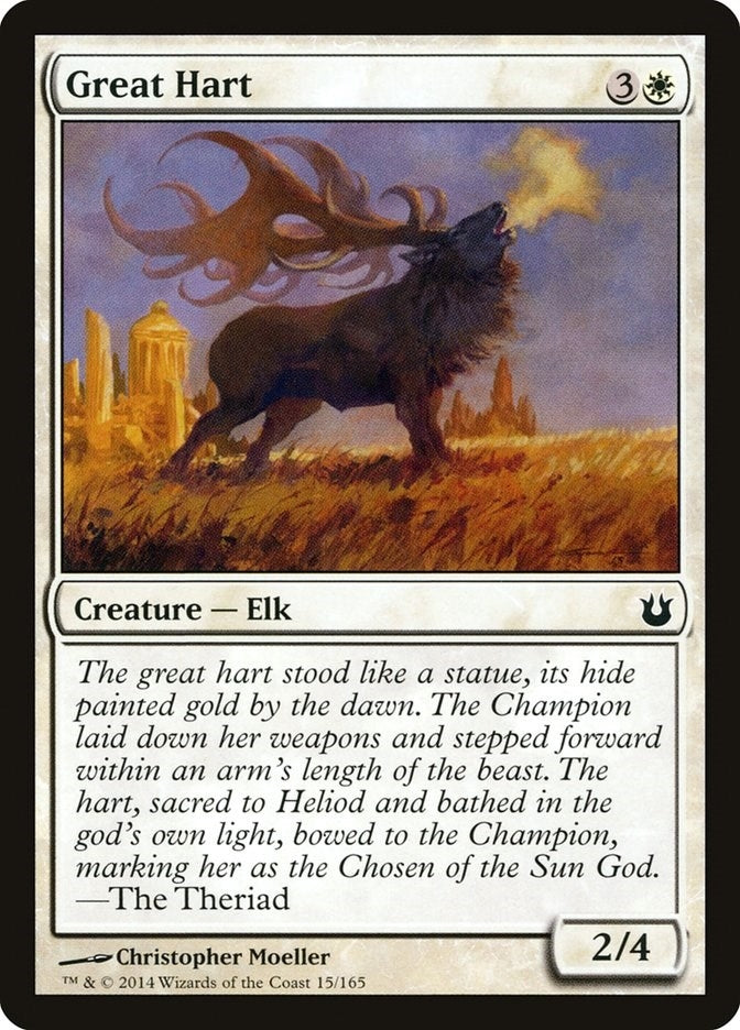 Image for Great Hart (15) (Born of the Gods) (BNG) - Magic: The Gathering