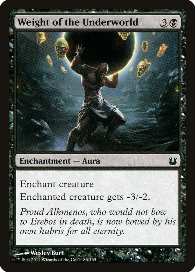 Image for Weight of the Underworld (86) (Born of the Gods) (BNG) - Magic: The Gathering