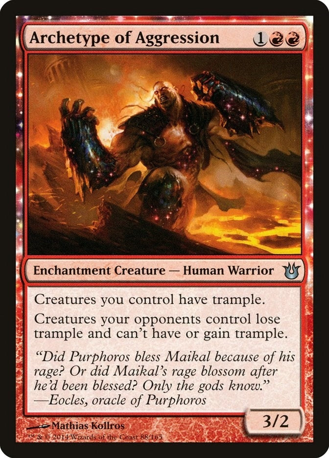 Image for Archetype of Aggression (88) (Born of the Gods) (BNG) - Magic: The Gathering