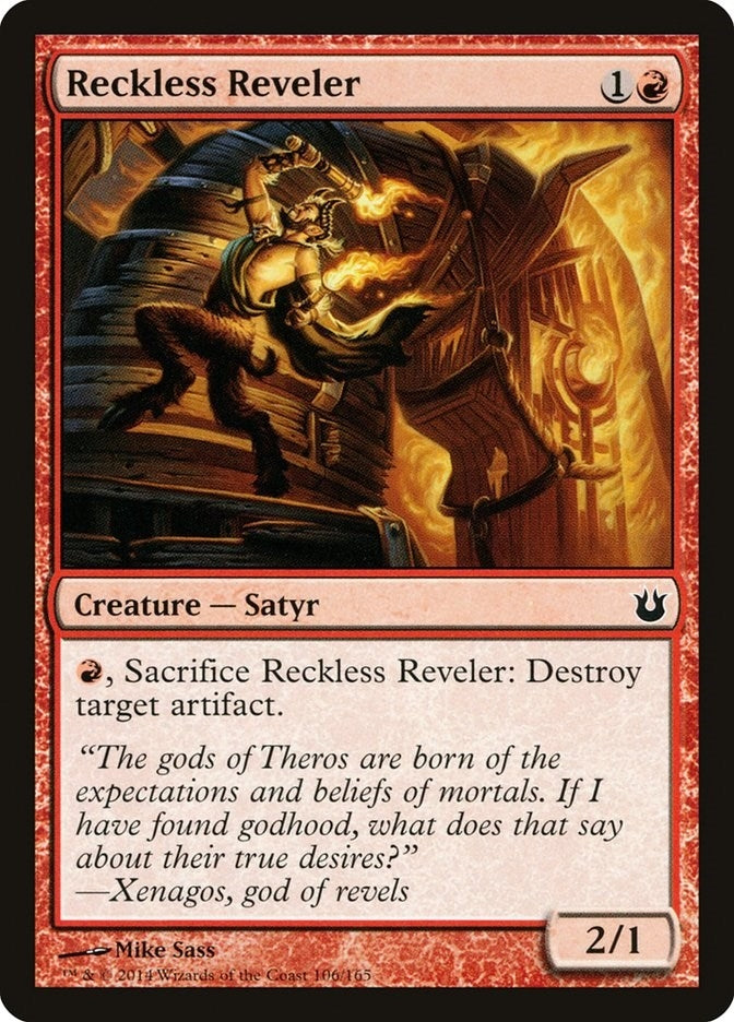 Image for Reckless Reveler (106) (Born of the Gods) (BNG) - Magic: The Gathering