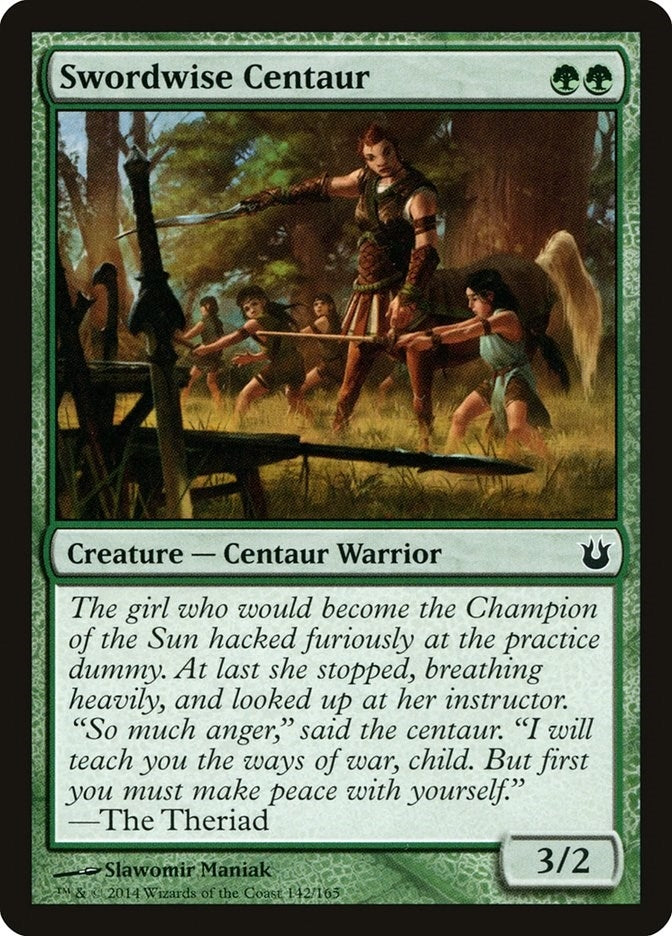 Image for Swordwise Centaur (142) (Born of the Gods) (BNG) - Magic: The Gathering