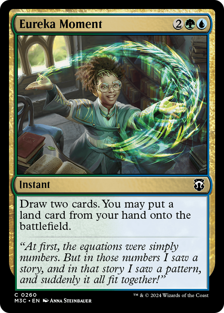 Eureka Moment (M3C-260) - Modern Horizons 3 Commander Ripple Foil