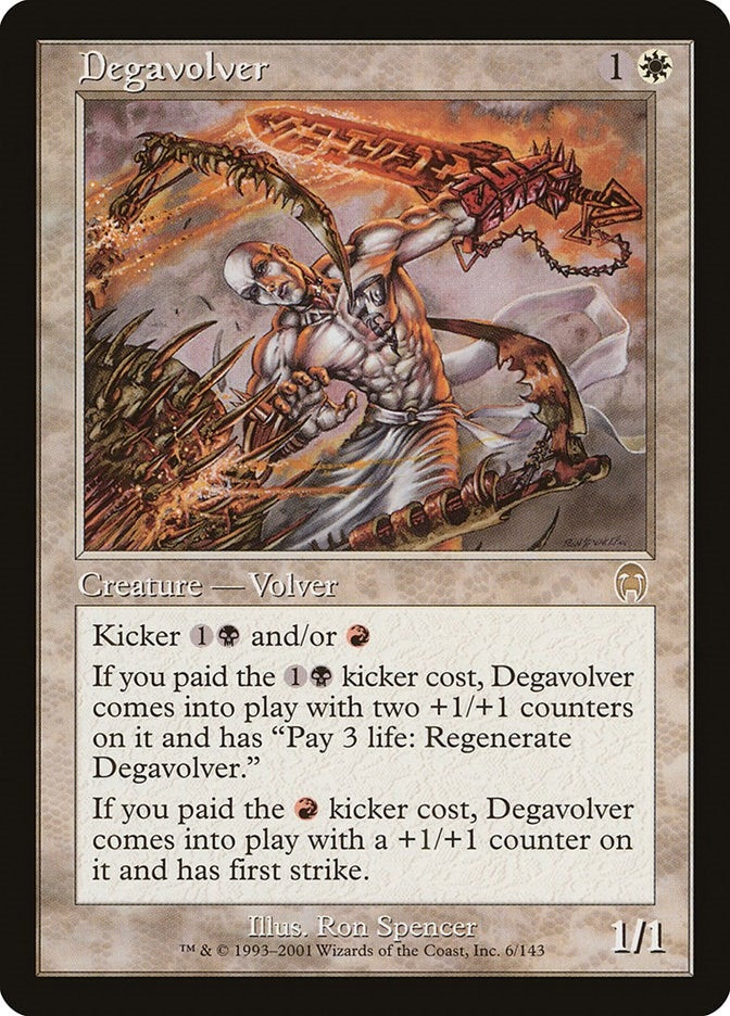 Image for Degavolver (6) (Apocalypse) - Magic: The Gathering