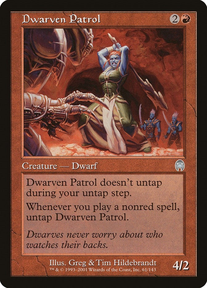 Image for Dwarven Patrol (61) (Apocalypse) - Magic: The Gathering