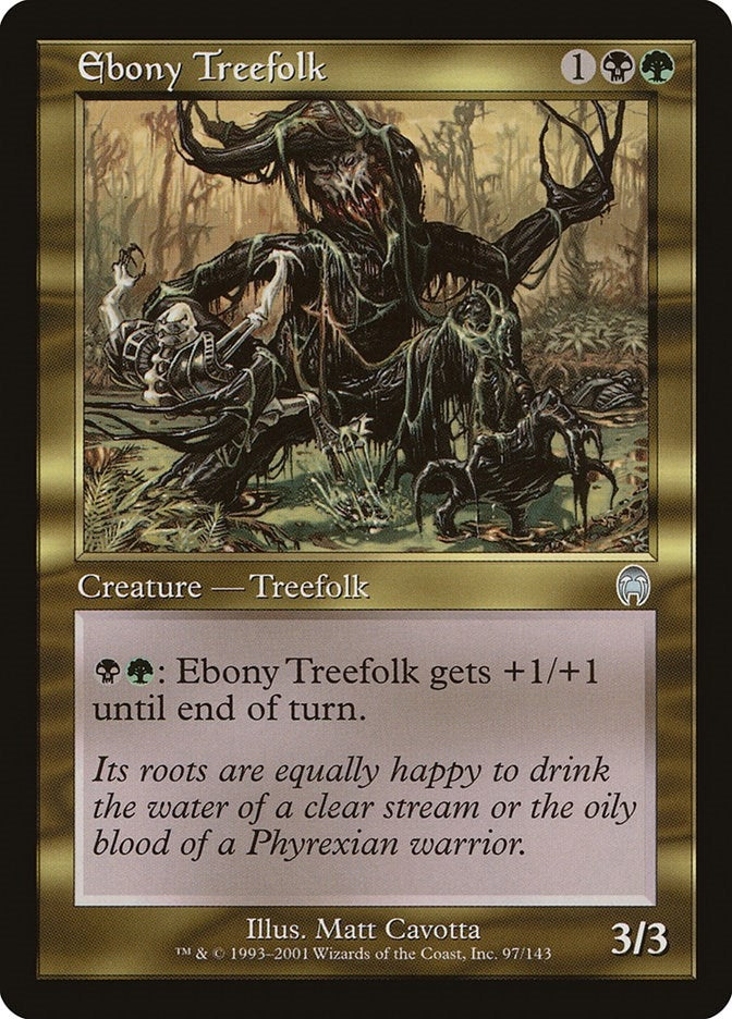Image for Ebony Treefolk (97) (Apocalypse) - Magic: The Gathering