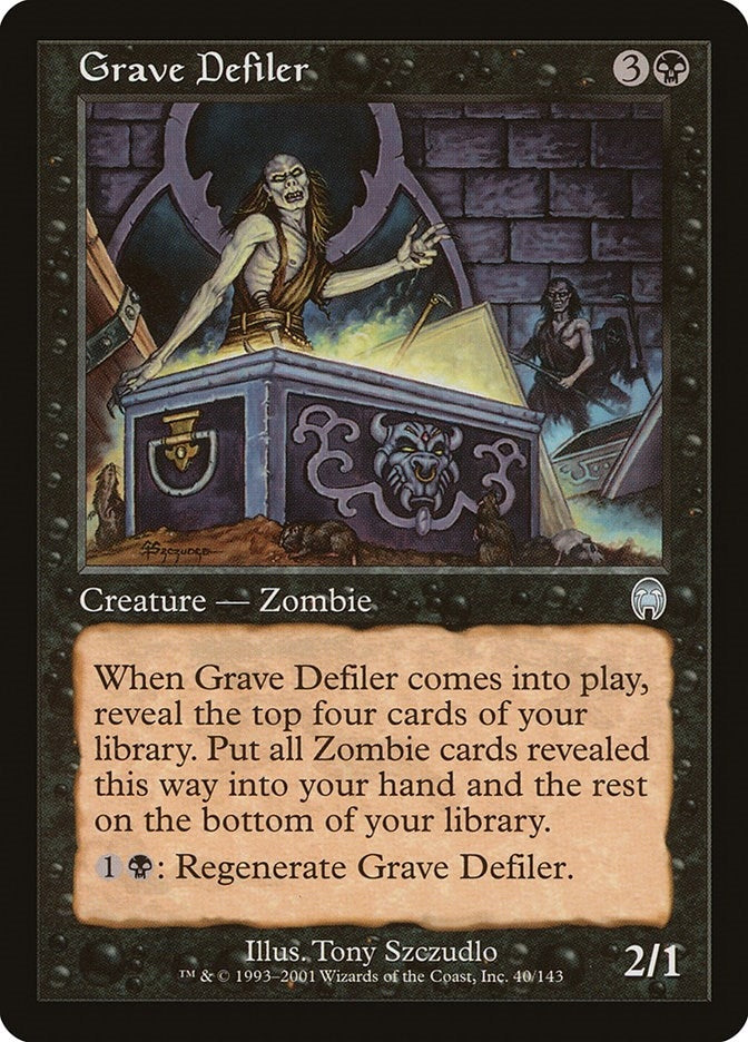 Image for Grave Defiler (40) (Apocalypse) - Magic: The Gathering