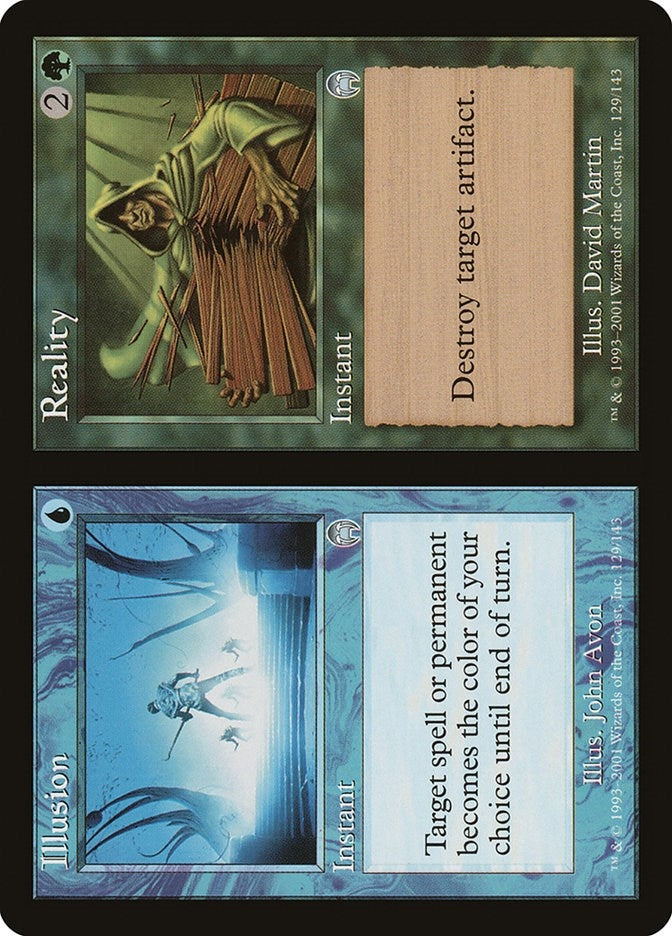 Image for Illusion // Reality (129) (Apocalypse) - Magic: The Gathering