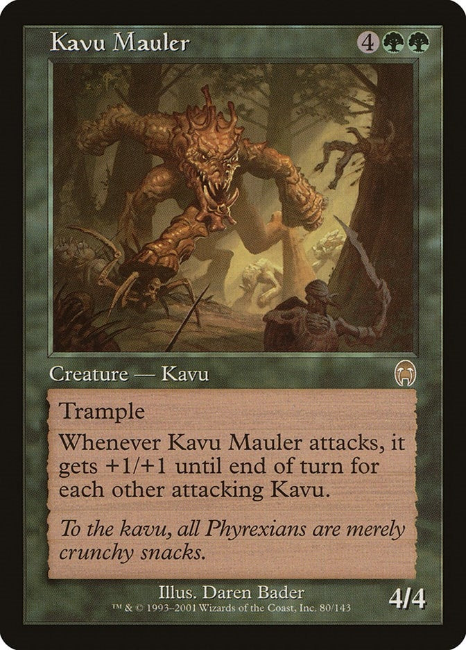 Image for Kavu Mauler (80) (Apocalypse) - Magic: The Gathering
