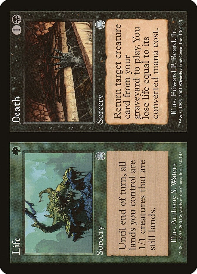 Image for Life // Death (130) (Apocalypse) - Magic: The Gathering