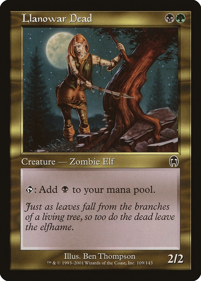 Image for Llanowar Dead (109) (Apocalypse) - Magic: The Gathering