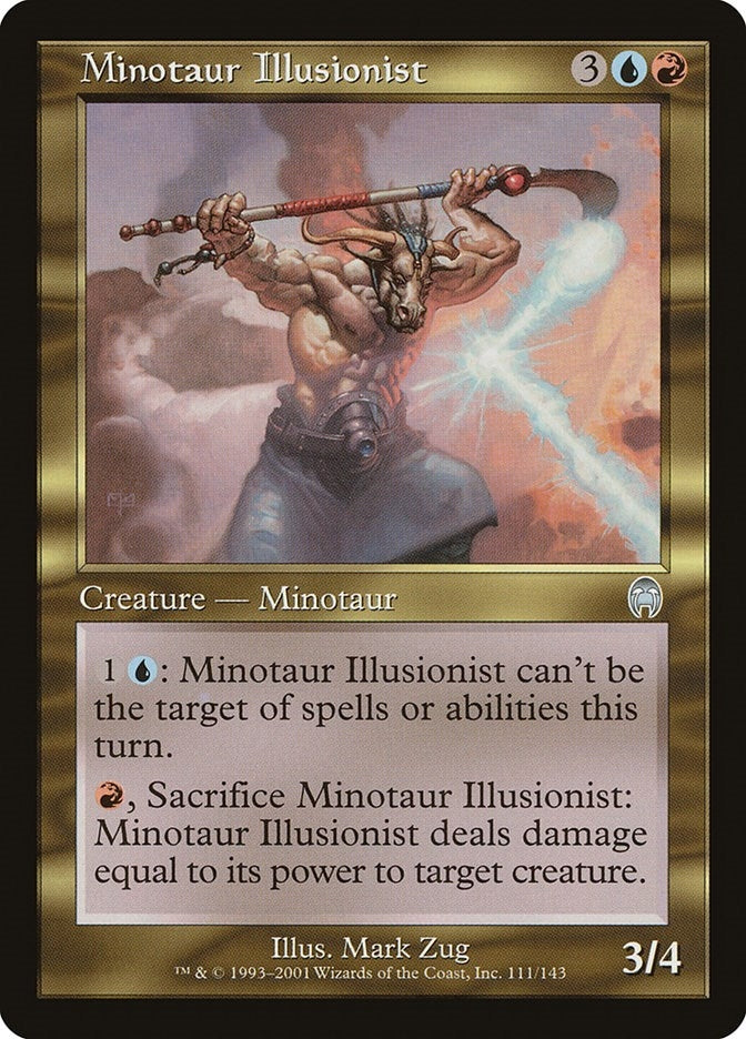 Image for Minotaur Illusionist (111) (Apocalypse) - Magic: The Gathering