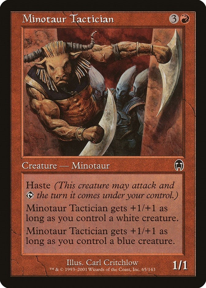 Image for Minotaur Tactician (65) (Apocalypse) - Magic: The Gathering