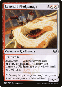 Lorehold Pledgemage (STX-201) - Strixhaven: School of Mages