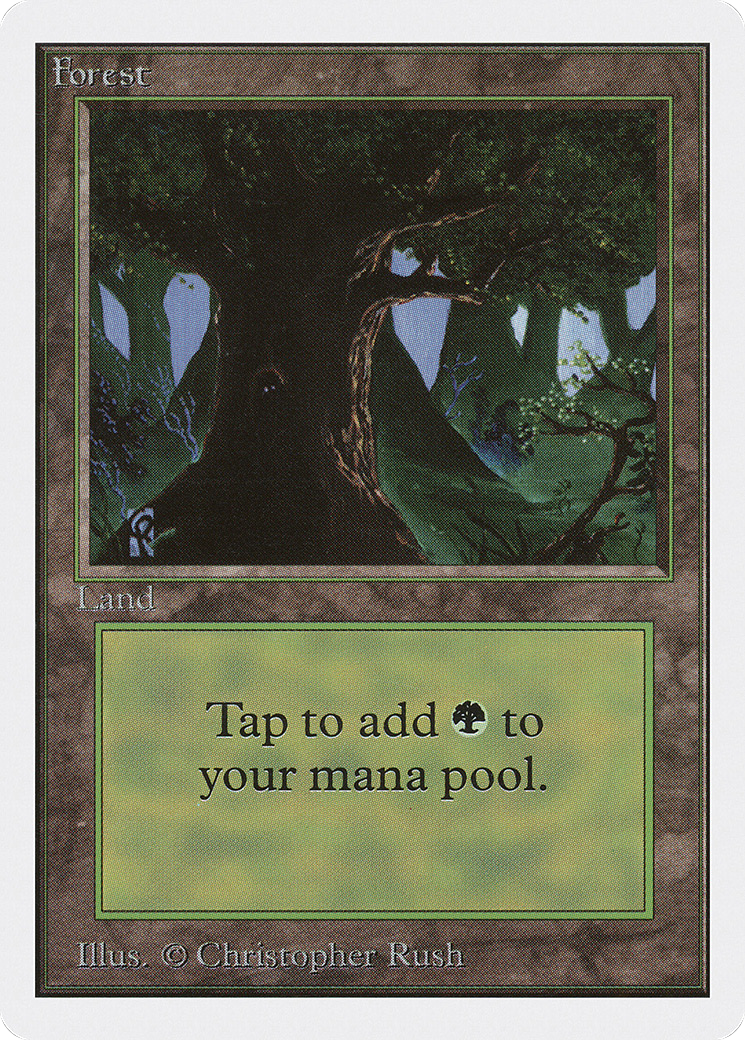 Forest (C) (2ED-302) - Unlimited Edition