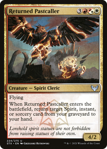 Returned Pastcaller (STX-224) - Strixhaven: School of Mages Foil