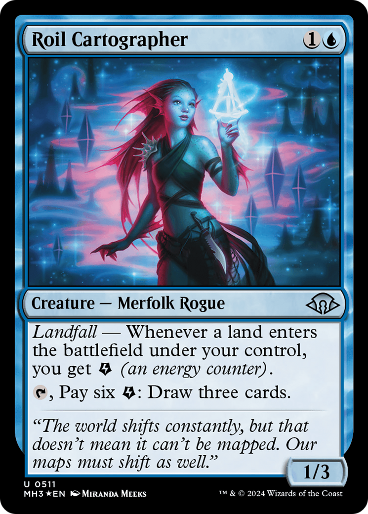 Roil Cartographer (Ripple Foil) (511) (MH3)